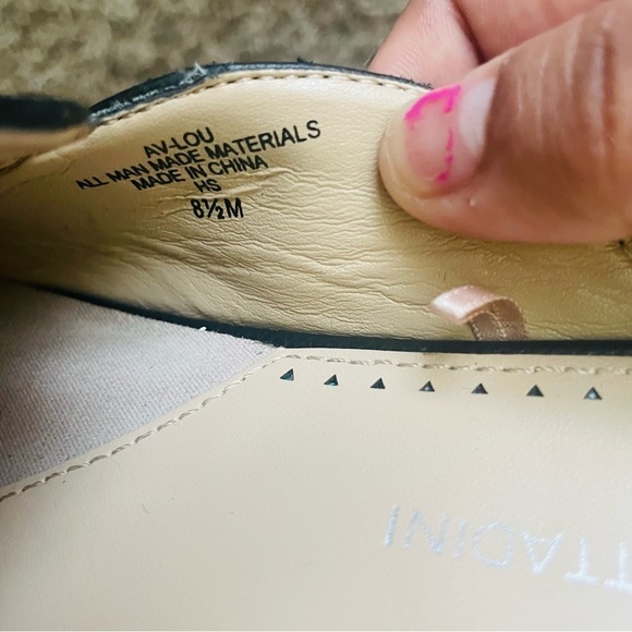 Adrienne Vittadini woman’s Av-Lou flat mules 8 1/2 sophisticated slip on casual - Picture 5 of 7